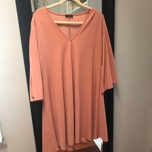 Pink Clove Bell Sleeve Dress